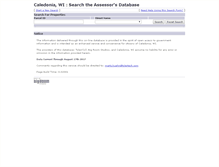 Tablet Screenshot of caledonia.univers-clt.com